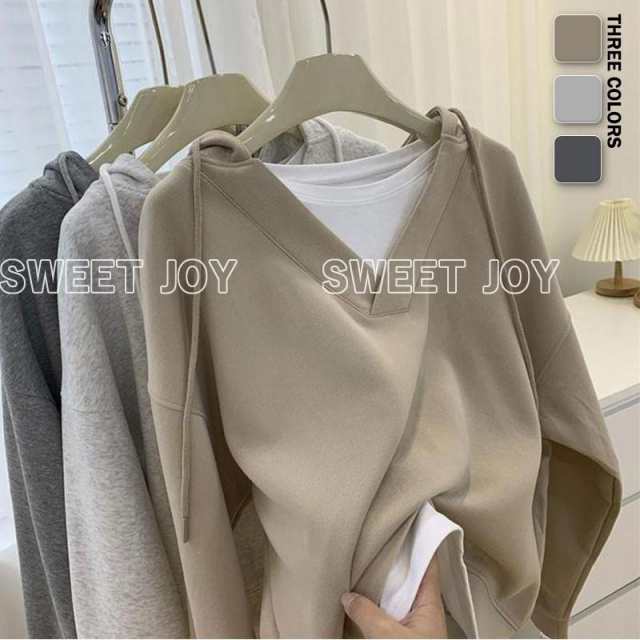 商品名：パーカーカラー：（写真参考）※ モニターの発色の具合により実際の商品と色が異なる場合がございます。サイズ(cm)F: 着丈62 肩幅64 バスト120 袖丈50※サイズは人の手によって測ってい