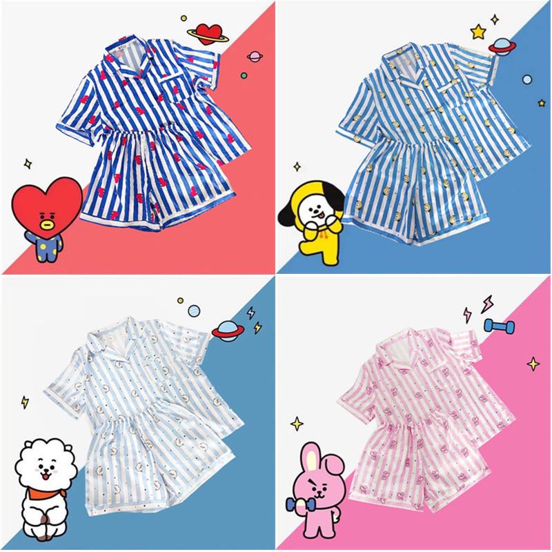 商品情報：【カラー】TATA/CHIMMY/COOKY/RJ/KOYA/MANG/SHOOKY【サイズ】 S：着丈63cm、袖丈23cm、バスト110cm、肩幅43cm、ウエスト108cm、ヒップ51