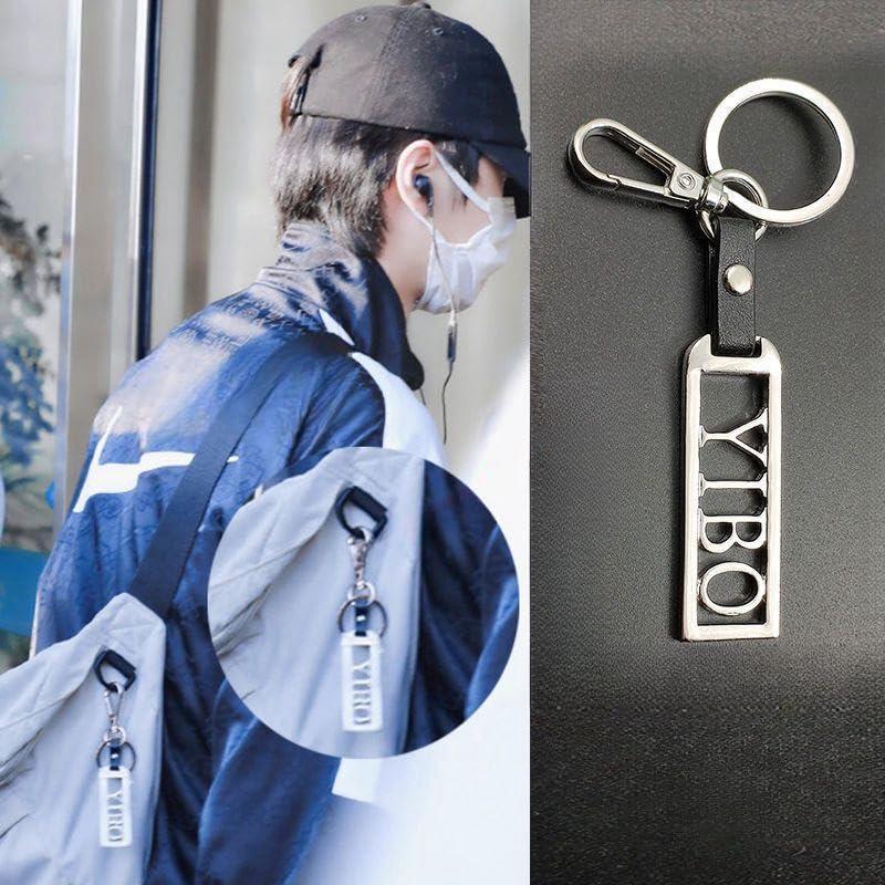 サイズ：総全長約11.5ｃｍ（手動測定、実際の製品に応じて）の商品について【スタイル】王一博 同じ キーホルダー ワ・イーボー YIBO キーホルダー、ドパーソナリティクリエイティブキーホルダー、非常